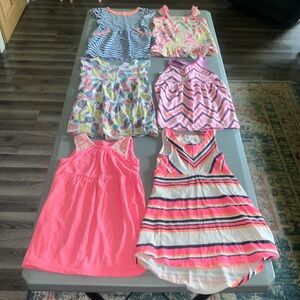 Bundle of Six Size 3T Summer Casual Dresses